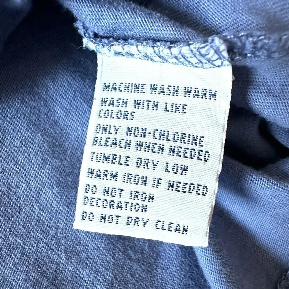 Polo Ralph Lauren Men‎ XL Blue Classic Fit Long Sleeve Navy Pony